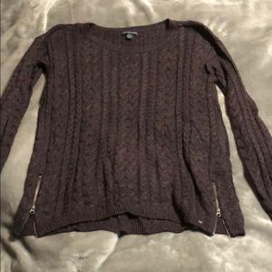 American Eagle Purple Sweater